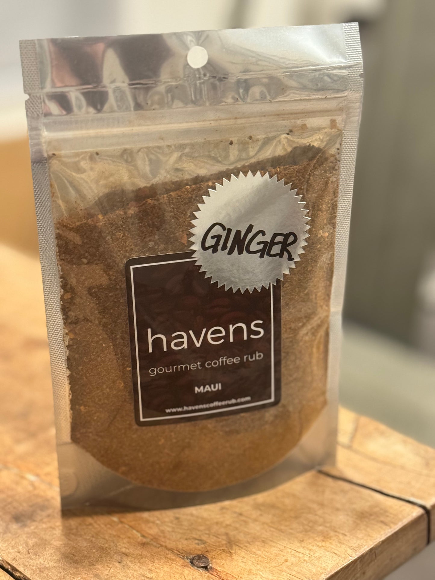 Seasonal Gingerbread Havens Coffee Rub