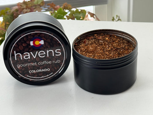 Colorado 5 oz Tin, Havens Coffee Rub