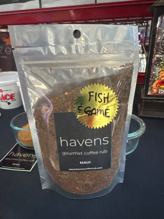 Fish & Game Half Pound Havens Gourmet Coffee Rub