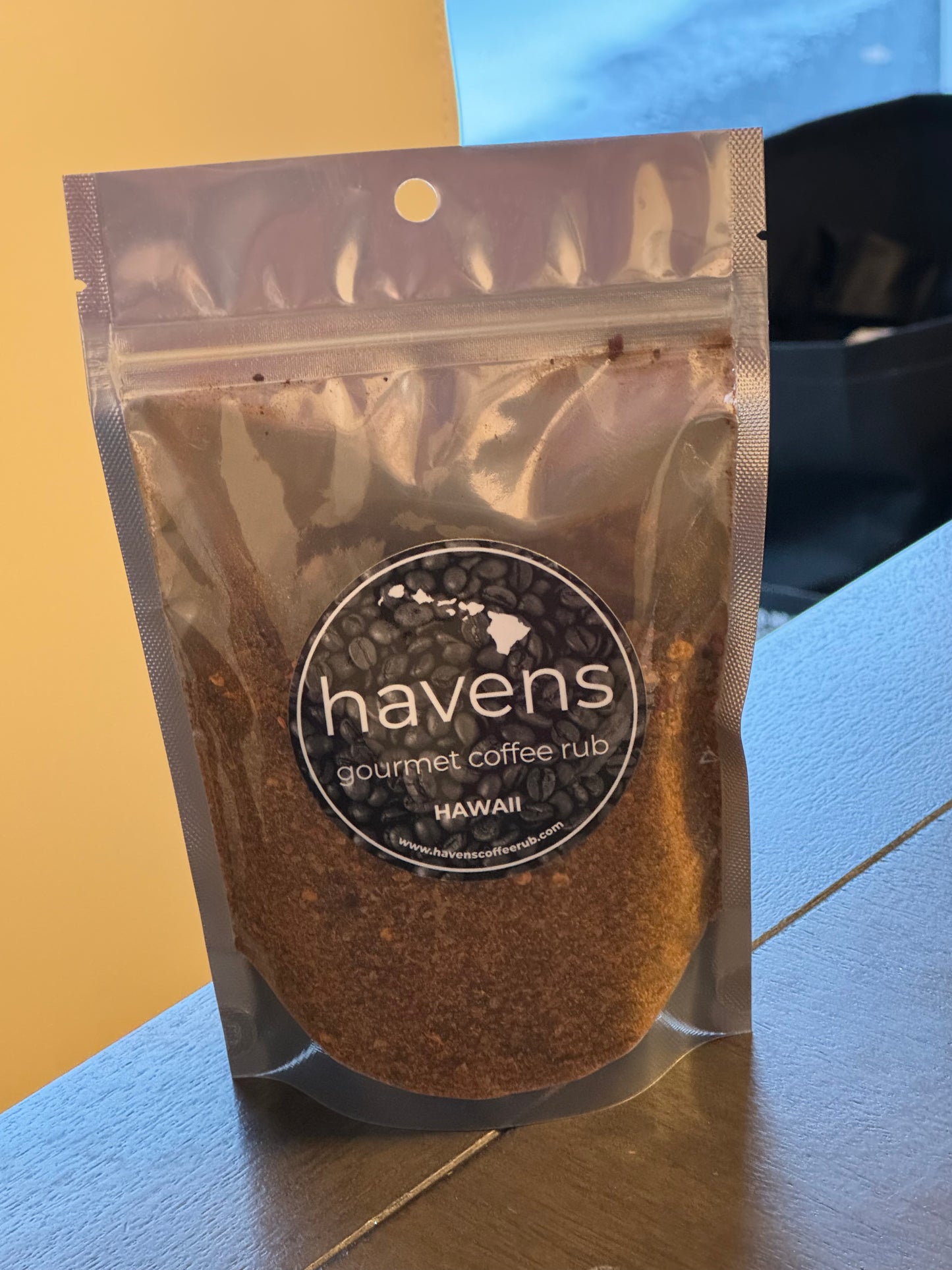 Havens Gourmet Coffee Rub Hawaii 6 oz Bag