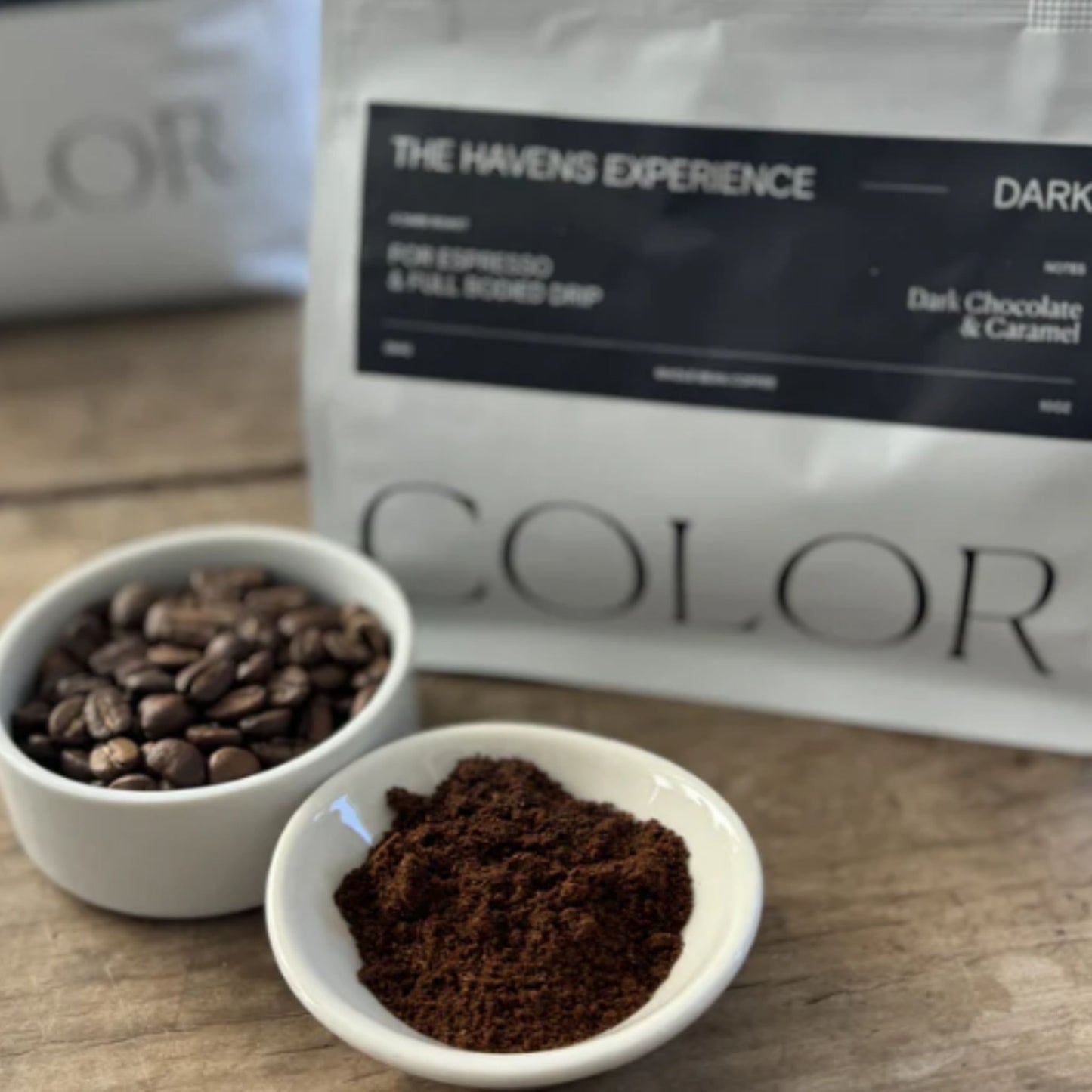 Color Coffee Dark Roast, Havens Experience 10oz