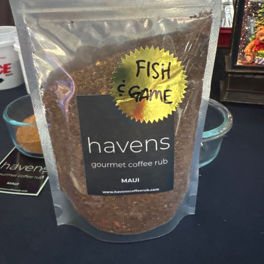 Fish & Game Half Pound Havens Gourmet Coffee Rub
