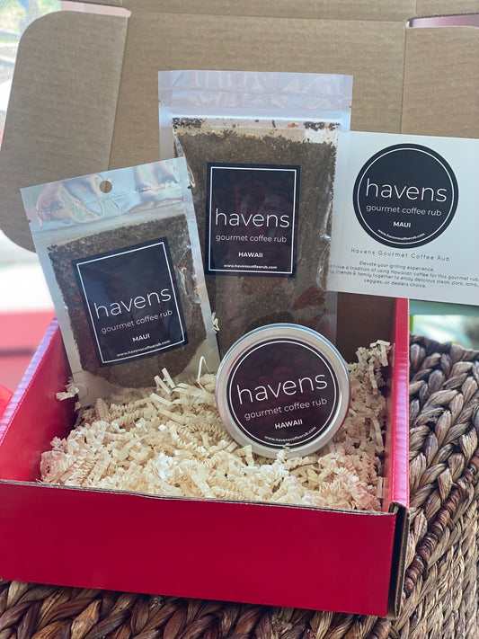 Havens Hawaii Coffee Rub Set