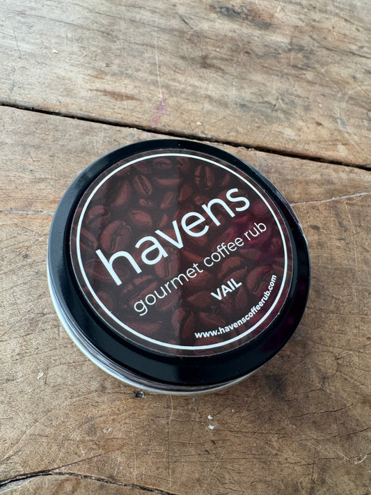 Vail 3oz Havens Coffee Rub Tin