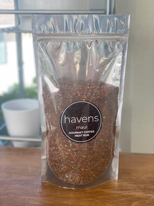 Havens Coffee Rub, Maui Blend 1 lb bag